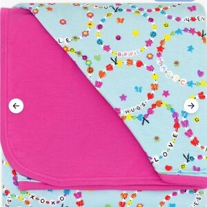 NWT Little Sleepies Limited Edition Friends Forever Large Cloud Blanket